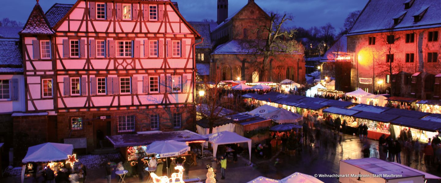 © Weihnachtsmarkt Maulbronn | Stadt Maulbronn